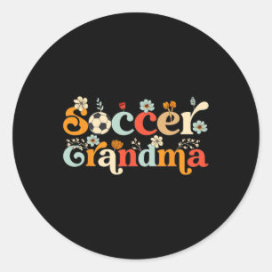 Adesivo Vovó De Futebol Para Mulheres Dia de as mães De Fl