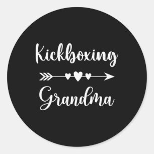 Adesivo Vovó Kickboxing Amantes de Kickboxing Gr