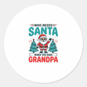 Adesivo Vovô Natal Papai Noel Família