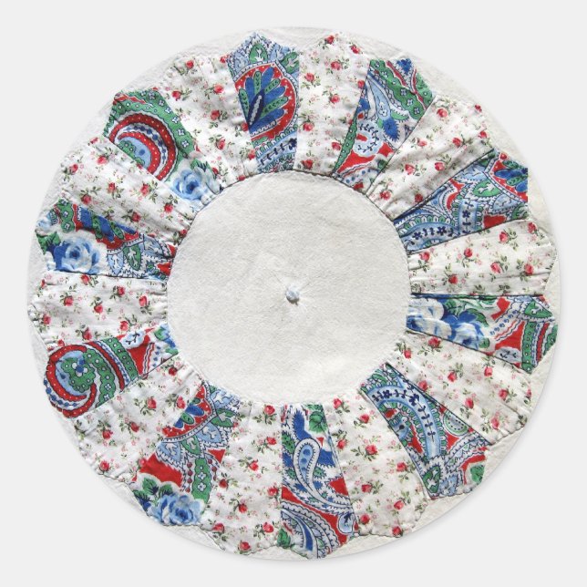 Adesivo Vovó Nellie's Quilt - Bloqueio nº 1 Sticker (Frente)