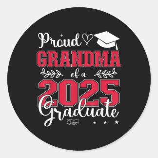 Adesivo Vovó Orgulhosa De Um Formando 2025 Cl De Gradua 20