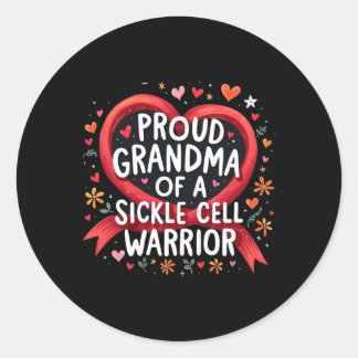 Adesivo Vovó Orgulhosa De Um Sobrevivente De Células Falsi