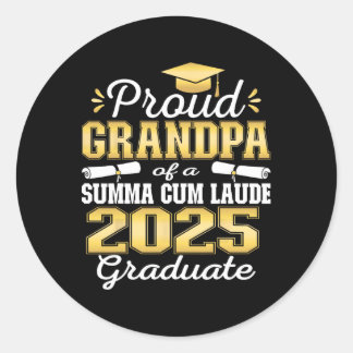 Adesivo Vovô Orgulhoso 2025 Summa Cum Laude Cl 2025 Gradua