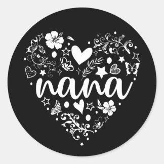 Adesivo Vovó Sticker, Bonita Vinheta Nana, Dia de as mães