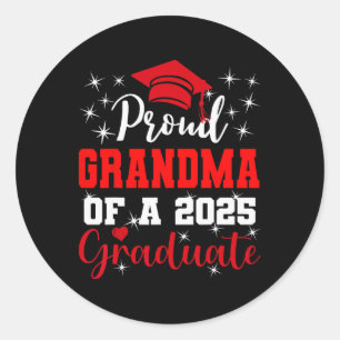 Adesivo Vovó Super Orgulhosa De Graduação De Formando 2025