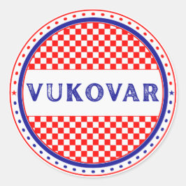Adesivo Vukovar City Pride Emblem – Croatian Identity