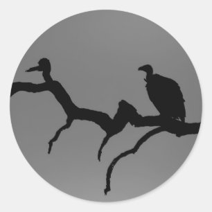 Adesivo Vulture Silhouette