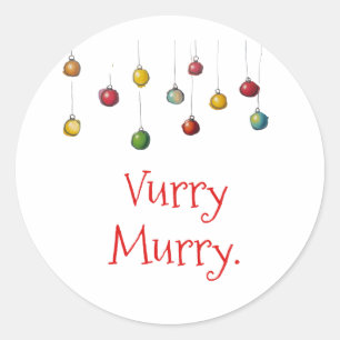 Adesivo Vurry Murry (Natal Divertido)