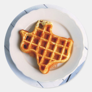 Adesivo Waffle de Texas