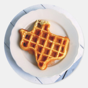 Adesivo Waffle de Texas