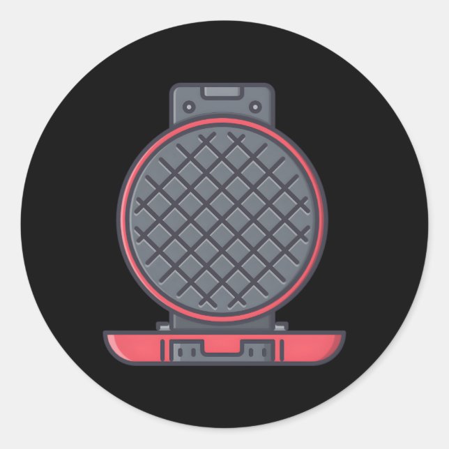 Adesivo Waffle Maker Griddle Waffle Iron Waffle Iron (Frente)