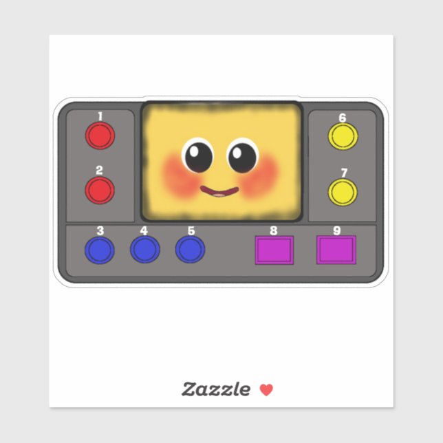 Adesivo Waffle+Mochi-Magicartscreen-Vinyl Sticker (Folha)