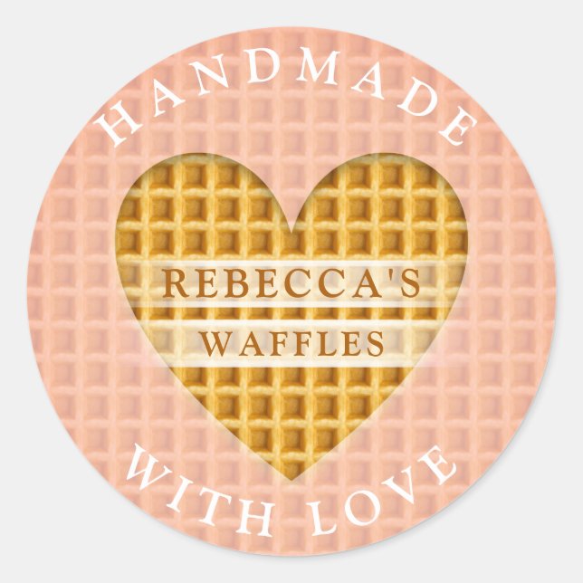 Adesivo Waffles (Frente)