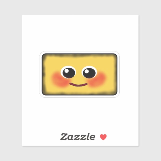 Adesivo Waffles + Mochi-Magicart Screen- Vinyl Sticker (Folha)