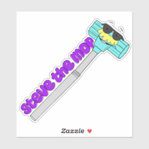 Adesivo Waffles&Mochi-StevetheMop-Vinil Sticker