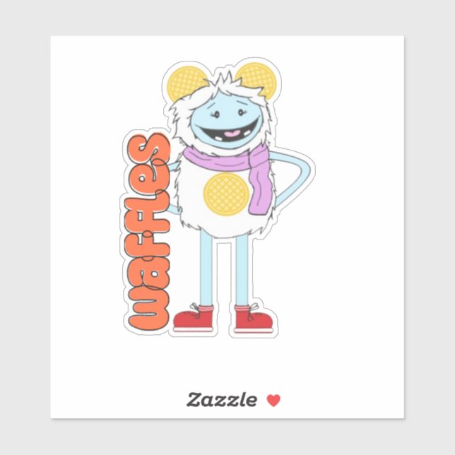 Adesivo Waffles&Mochi-Waffles Vinil Sticker (Folha)