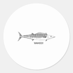 Adesivo WAHOO! Linha arte