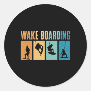 Adesivo Wakeboard Wake Boarding Wakeboarder Wakeboarding