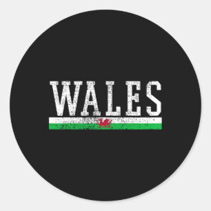 Adesivo Wales Uk Reino Unido Europa Vintage