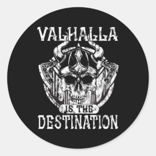 Adesivo Walhalla É O Destino Nórdico Viking