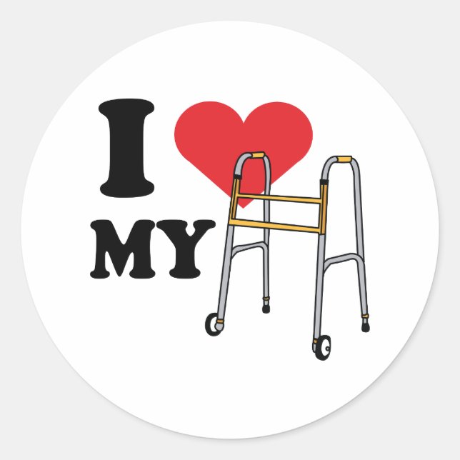 Adesivo Walker Love Stickers (Frente)