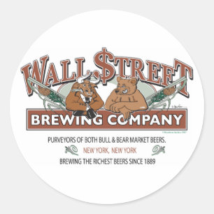 Adesivo WALL-STREET-BREWING Company