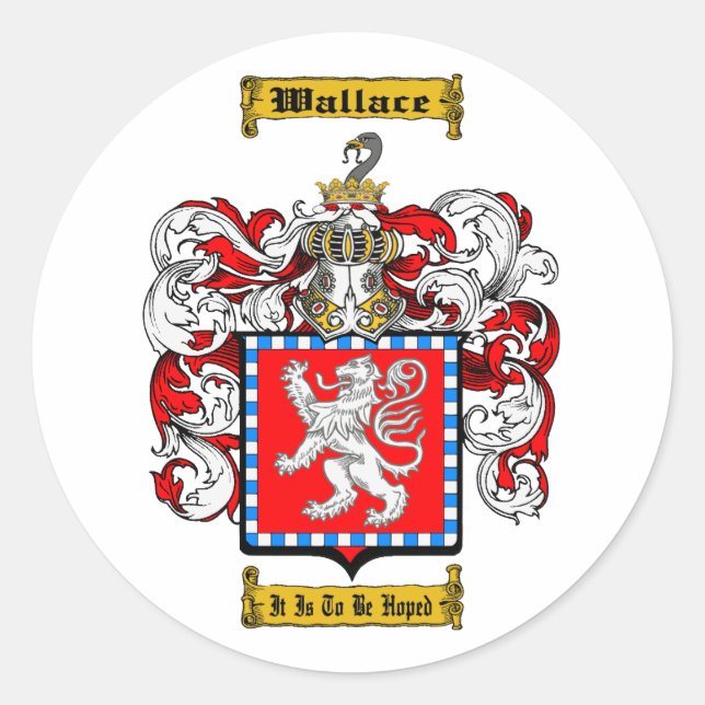 Adesivo Wallace (Escocês) (Frente)