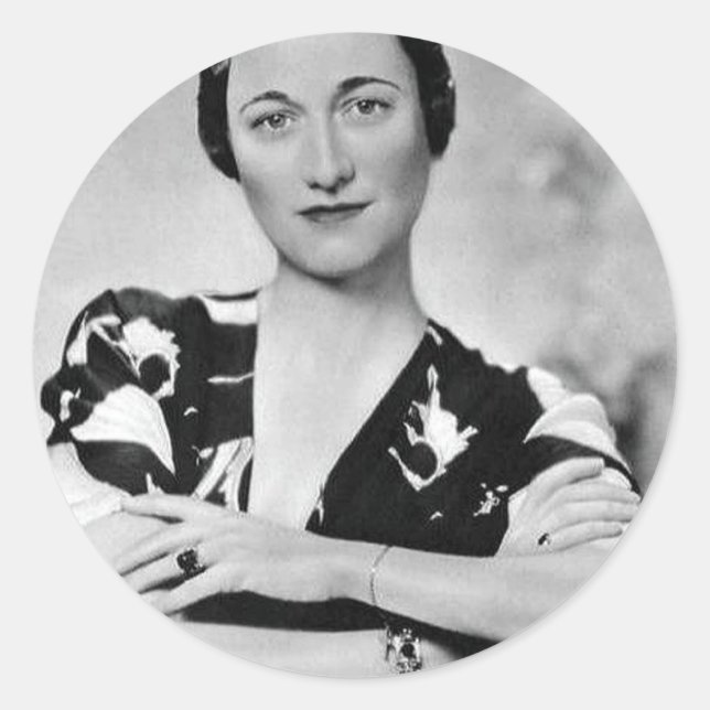 Adesivo Wallis Simpson (Frente)