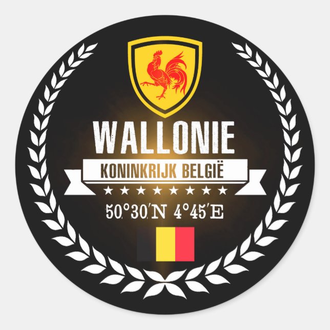 Adesivo Wallonie (Frente)