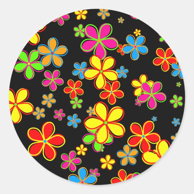 Adesivo Wallpaper da Flor Retroativa (Frente)