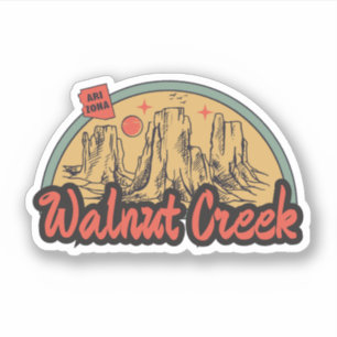Adesivo Walnut Creek, Arizona Sticker