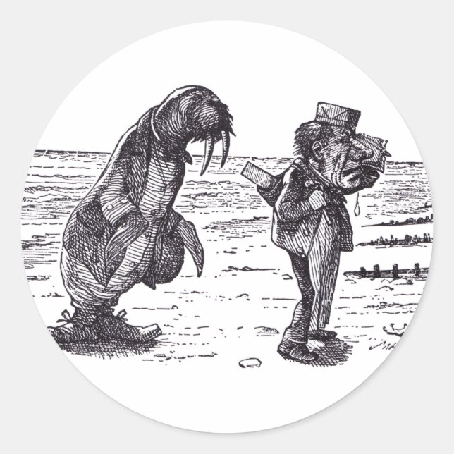 Adesivo Walrus e Carpenter 1 (Frente)