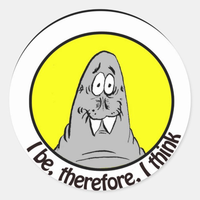 Adesivo Walrus Stickers (Frente)