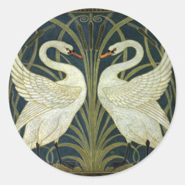 Adesivo Walter Crane Swan & Rush e Iris Vitoriano 