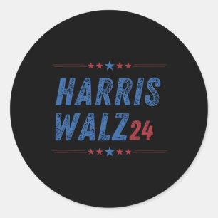 Adesivo Waltz 2024 Election Kamala Harris Tim Waltz 2024 2