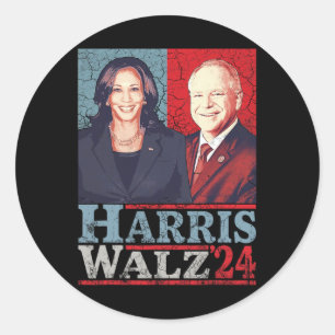 Adesivo Waltz 2024 Election Kamala Harris Tim Waltz 2024 5