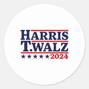 Adesivo Waltz 2024 Eleição Kamala Harris Tim Waltz 2024 3