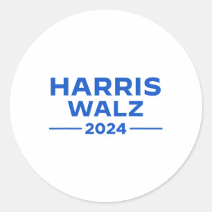 Adesivo Walz 2024 Presidente Americano Flag Kamala Harris