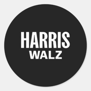 Adesivo WAlzheimer 2024 Eleição Kamala Harris Tim W Waltz