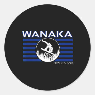 Adesivo Wanaka Nova Zelândia Snowboard New Zealander Snow