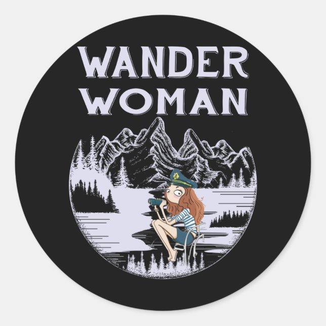 Adesivo Wander Woman (Frente)