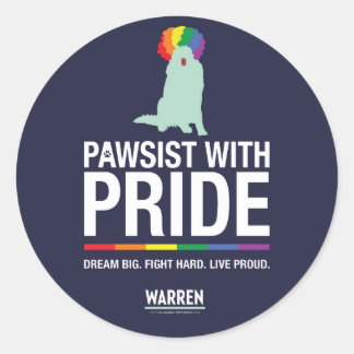 Adesivo Warren 2020 - Bailey - Pawsist with Pride