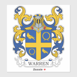 Adesivo Warren Family Crest