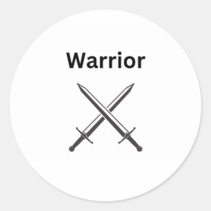 Adesivo Warrior Sticker