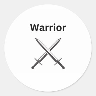 Adesivo Warrior Sticker
