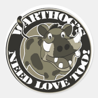 Adesivo Warthog Love