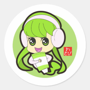 Adesivo Wasabi Girl