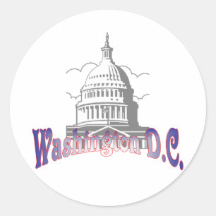 Adesivo Washington D.C. Sticker
