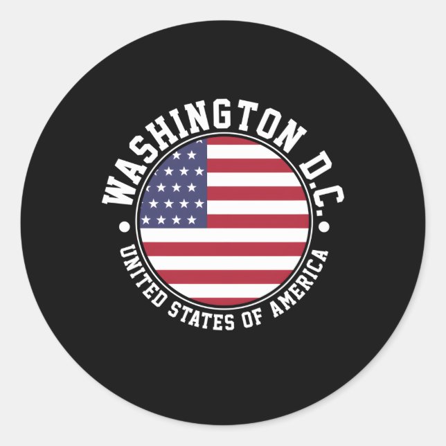 Adesivo Washington Dc (Frente)