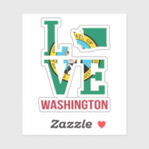 Washington Flag Love